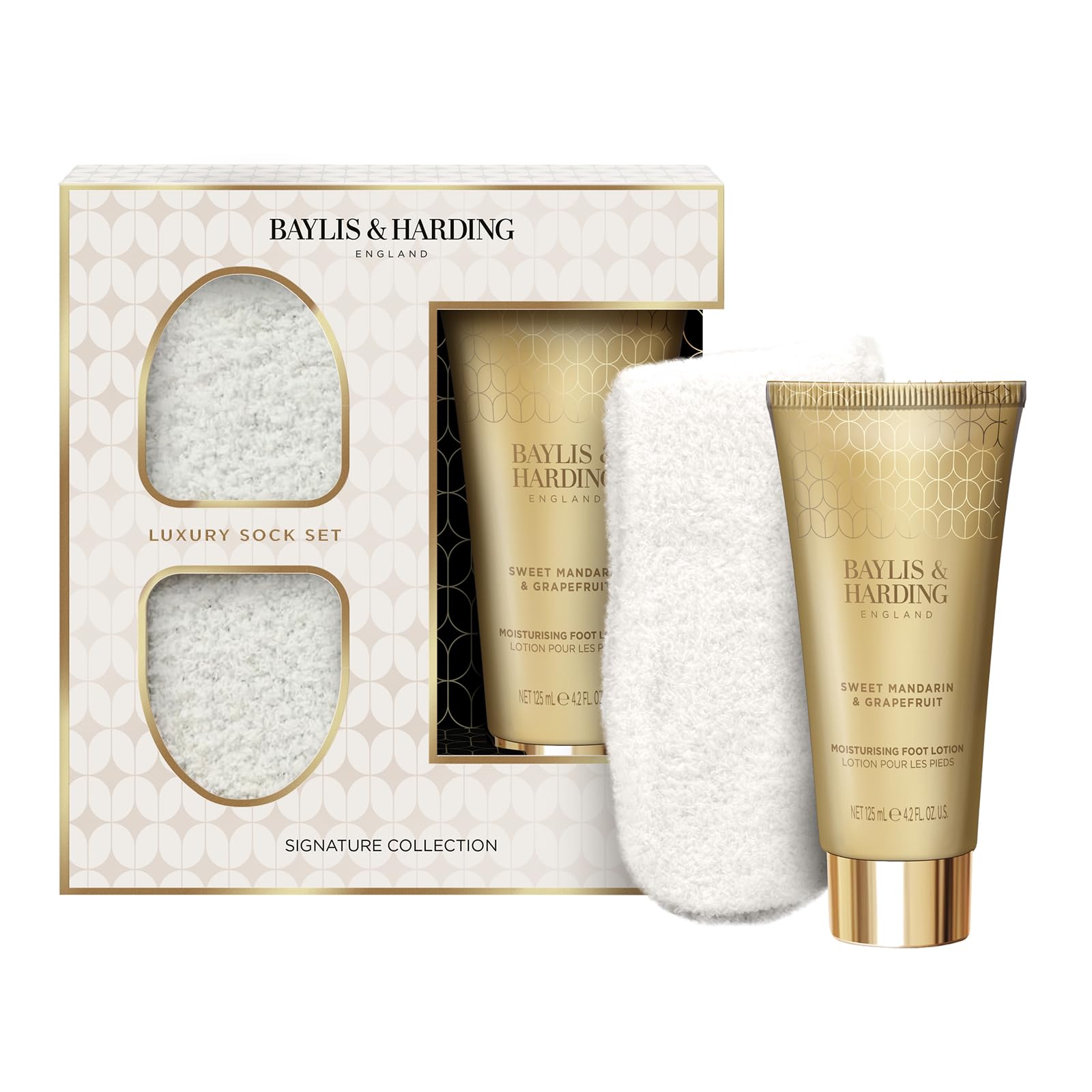 Baylis & Harding Sweet Mandarin & Grapefruit Luxury Foot Care Gift Set - Vegan Friendly (Pack of 1)
