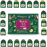 VAHDAM World Top 20 Favourites Tea Sampler Set | Loose Leaf Tea (100+ Cups) | Tea Variety Pack with Green, Herbal, Black &amp; Chai Brew | Vacuum Sealed For Freshness | Brew Hot &amp; Cold
