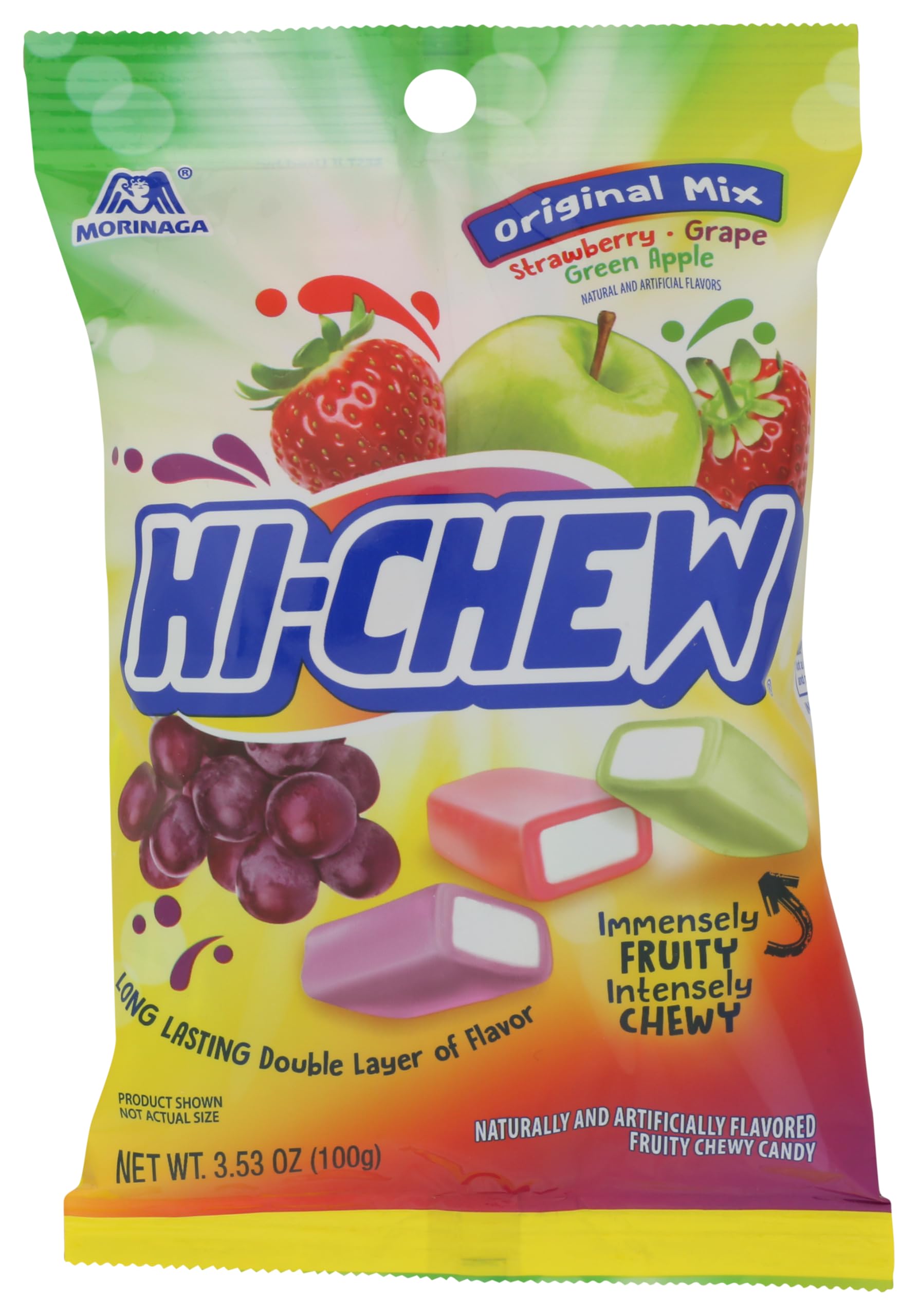 Morinaga Hi-Chew Fruit Chews, Regular Mix, 3.53 Ounce by Morinaga