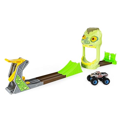 THE MONSTERS 2点セット Monster Jam, Official Zombie Madness Playset Featuring