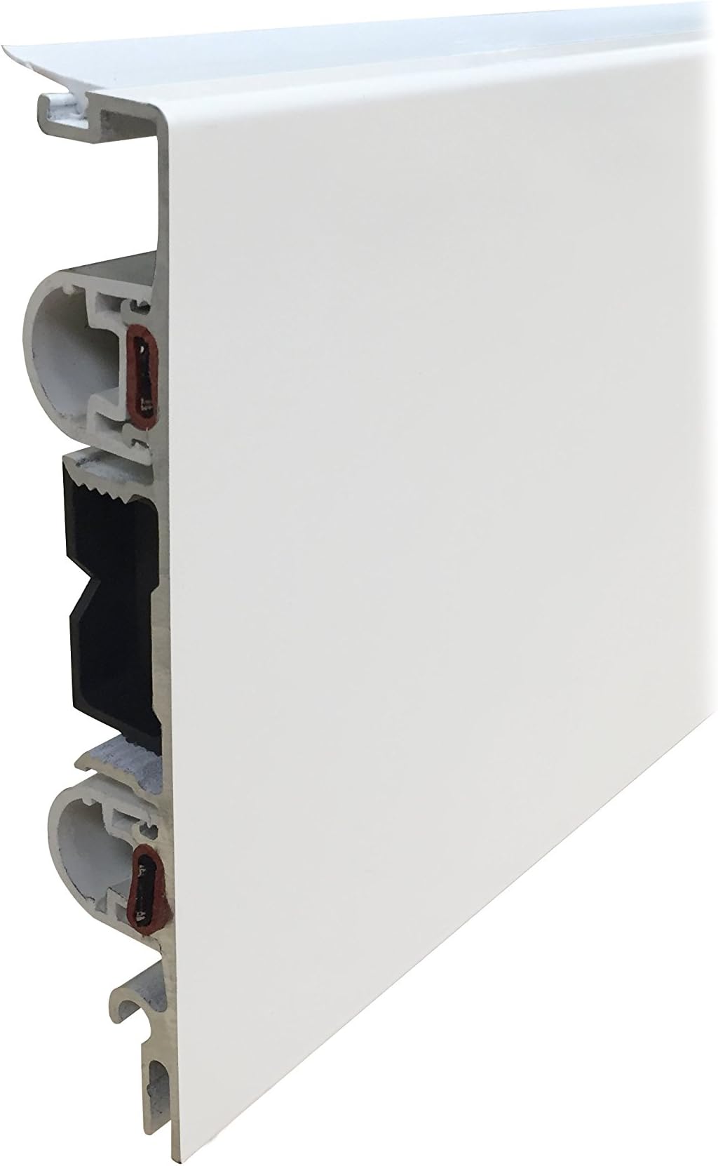 ThermaSkirt 5060528620826 Room Electric Radiator Replacement Kit, 1600 W, 240 V, White RAL 9010, 3 metre Set of 108 Pieces