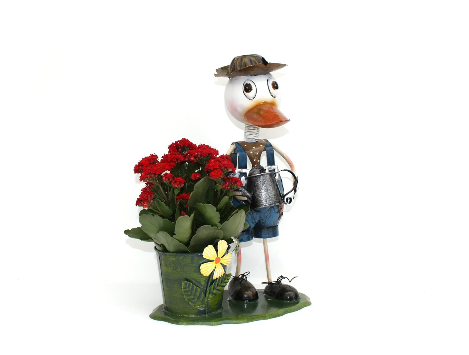 Duck Planter with Watering Can Amazon.co.uk Garden & Outdoors