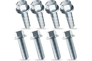 YUBUNT LS Engine Transmission 4L60e 4L80e Bell Housing Bolt Replacement Kit Compatible with T56 LS1 LS1 LS3 LS2 LS6 L92 L99 L33 LR4 L82 L83 L84 L86 L87 LQ4 LQ9 LT1 L8B 551652(8Pcs)