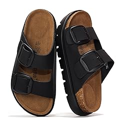 Project Cloud Genuine Leather Platform Sandals
