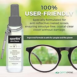 OPTIPAK Sparkle Anti-Reflective Safe Lens Cleaner