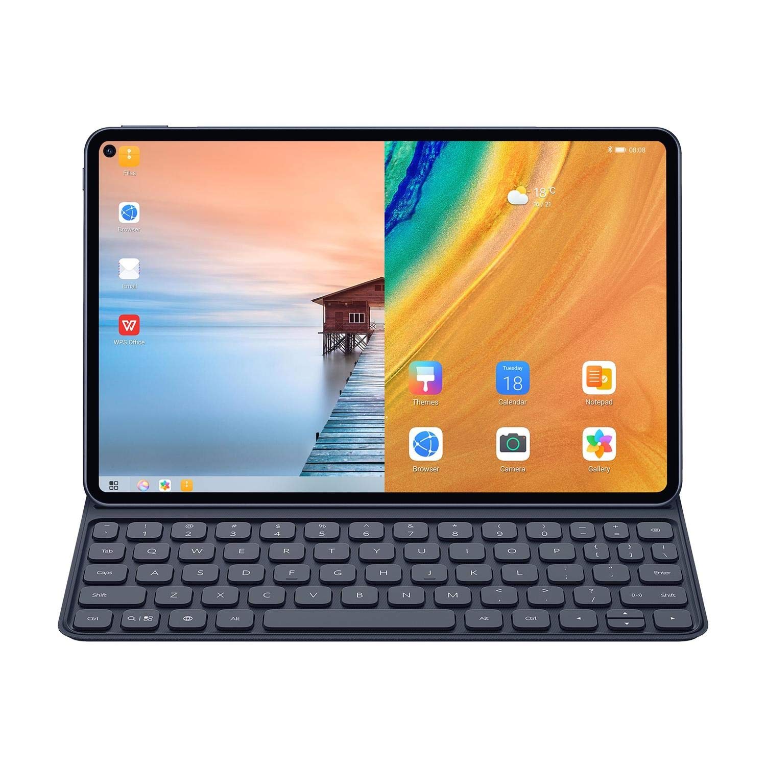 HUAWEI MatePad Pro 10.8-inch 2K FullView Tablet Kirin 990, 6 GB RAM, 128 GB ROM, Multi-screen Collaboration, EMUI 10.0.1 (Based Android 10.0), Wi-Fi, Midnight Grey