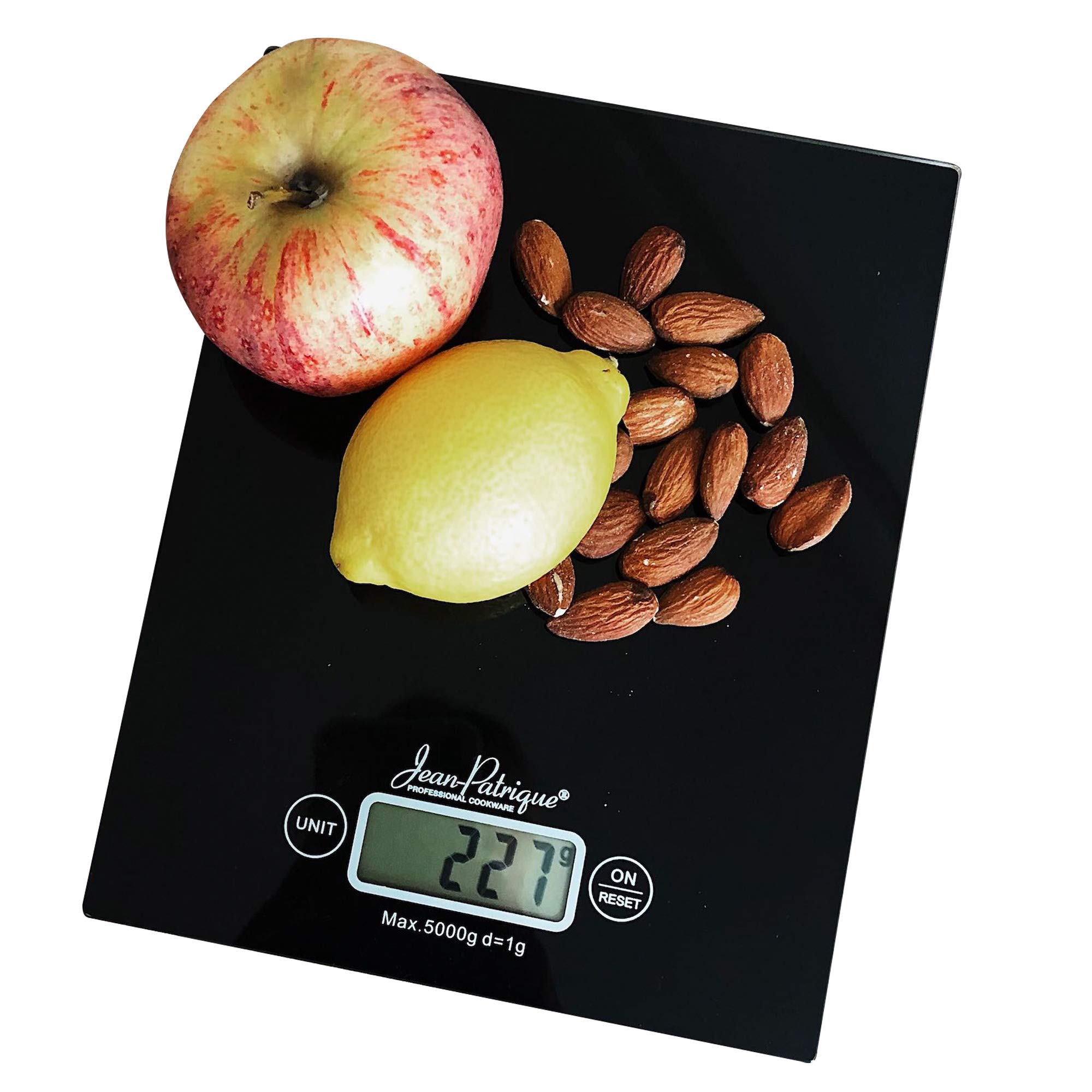 Digital Kitchen Scales - Highly Accurate Weighing Scales, Food Scales for Cooking & Baking, Cooking Scales with LED Screen - Incredible Precision Up to 5kg - by Jean Patrique