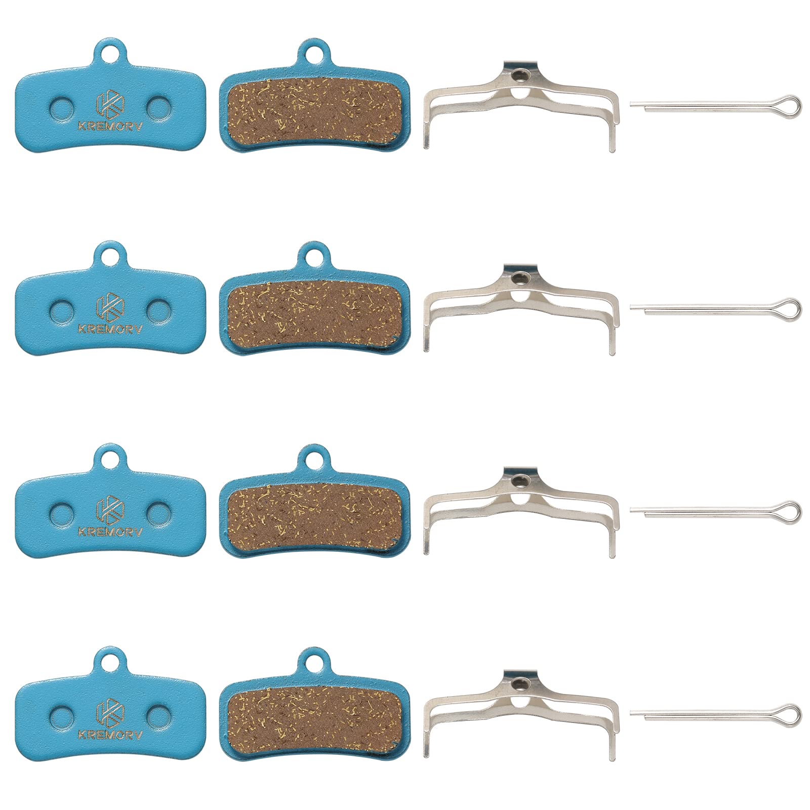 Bike Brake Pads Bicycle Disc Brake Pads for Shimano D02S D03S Saint BR-M810 M820 M6120 Deore XT M8020 M8120 ZEE M640 XTR M9120 SLX M7120 Tektro HD M735 M750 TRP SL Slate T4 G-Spec Quadiem