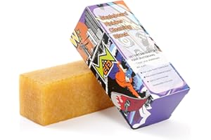 WCIC Skateboard Griptape Cleaner Stick - Rubber Non-Damaging Eraser Bar for Restoring Grip & Removing Dirt - Abrasive Surface Reviver for Skateboard Parts & Accessories