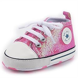 KKIIDDSS Unisex Baby Girls Boys Canvas High-top
