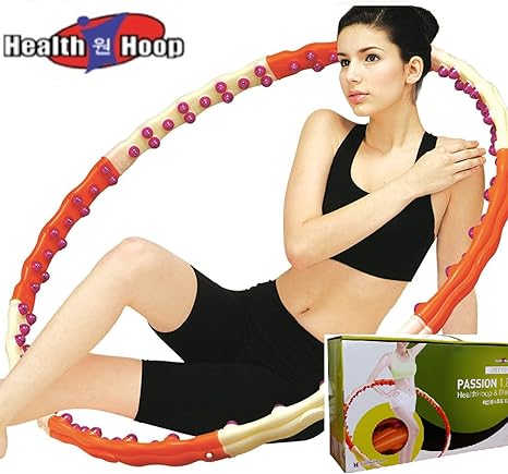 Health Hoop®-Pasion Hula Hoop Masaje Magnético3.97lb 1.8kg ...
