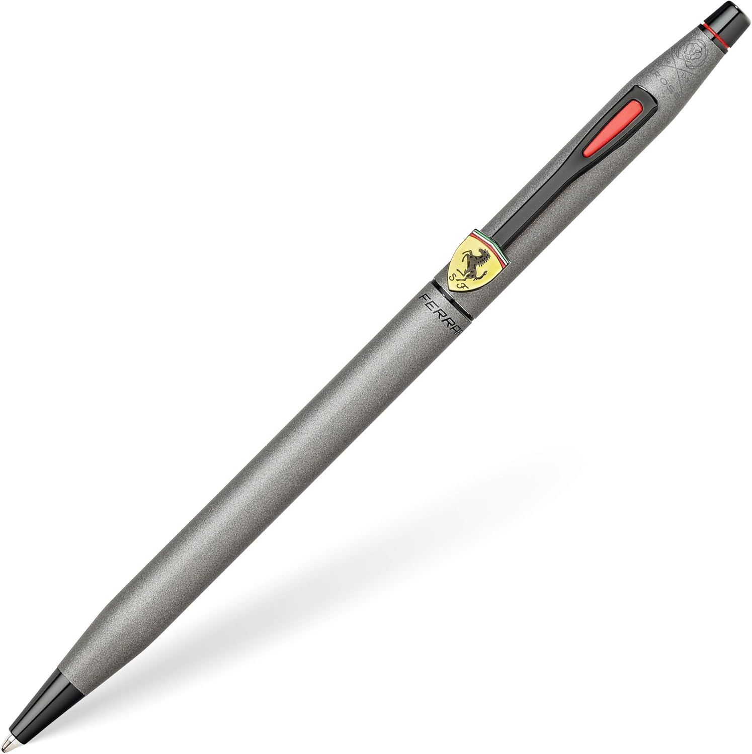Cross Ferrari Scuderia Titanium Grey Ballpoint Pen Item# FR0082-128