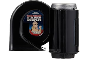 Wolo (619) Big Bad Max Air Horn - 12 Volt, Black