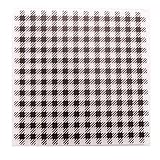 Plaid Houndstooth Texture Background Plastic