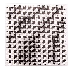 Plaid Houndstooth Texture Background Plastic