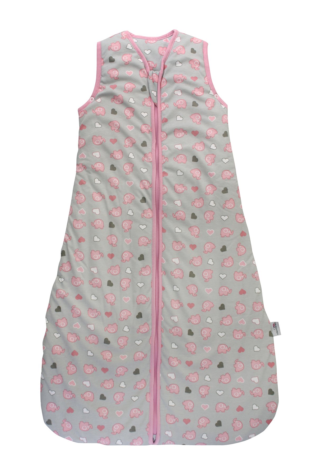 beanbone Slumbersac Summer Kid Sleeping Bag 1.0 Tog Simply Pink