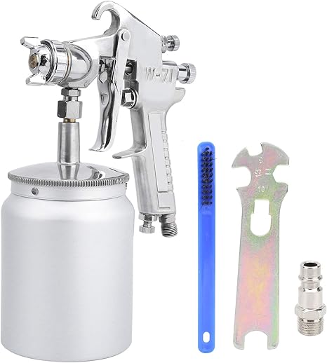 Amazon Co Jp 車のペイントガン ペイントスプレーハンドヘルドエアブラシキット 車の壁のドア用の壁のスプレー産業用品 American ホーム キッチン