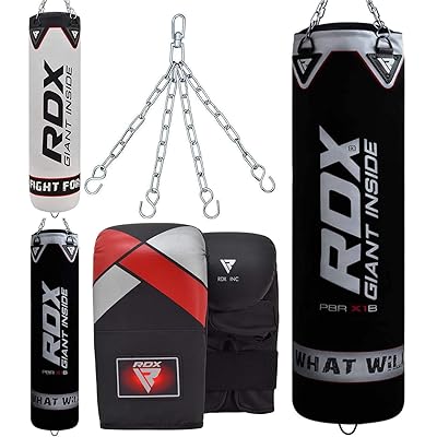 Kickboxing 5ft Punch Bag RDX Boxing Punching Bag Set Heavy Bag