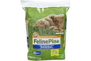 Feline Pine Original Cat Litter, 7-Pound Bags (Pack of 2)
