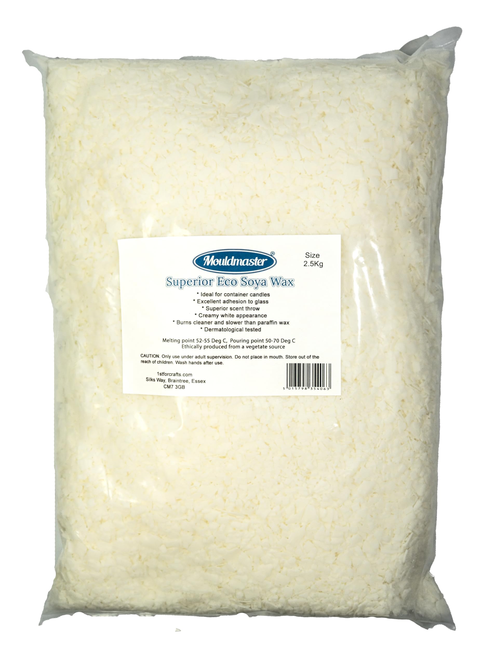 Mouldmaster Soy Wax for candle making 2.5kg