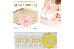 DIJKOO Breast Enhancement Patch, Breast Enhancer Patch for Women, Stimulates Breast Growth, Tightens Lifting & Enhances Elasticity