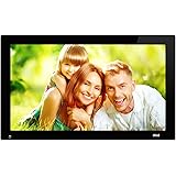 SSA 21.5 Inch Full HD 1080P Widescreen Digital Photo Frames with Motion Sensor for Tabletop or Wall Mount Use,16GB USB Stick, Support Photo,Music & Video,HDMI VESA 1920x1080 pixel 16:9