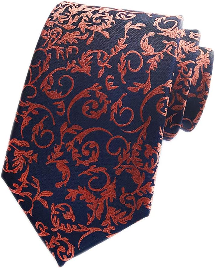 Men's Novelty Paisley Ties Cravat Jacquard Luxury Pattern Wedding Formal Necktie