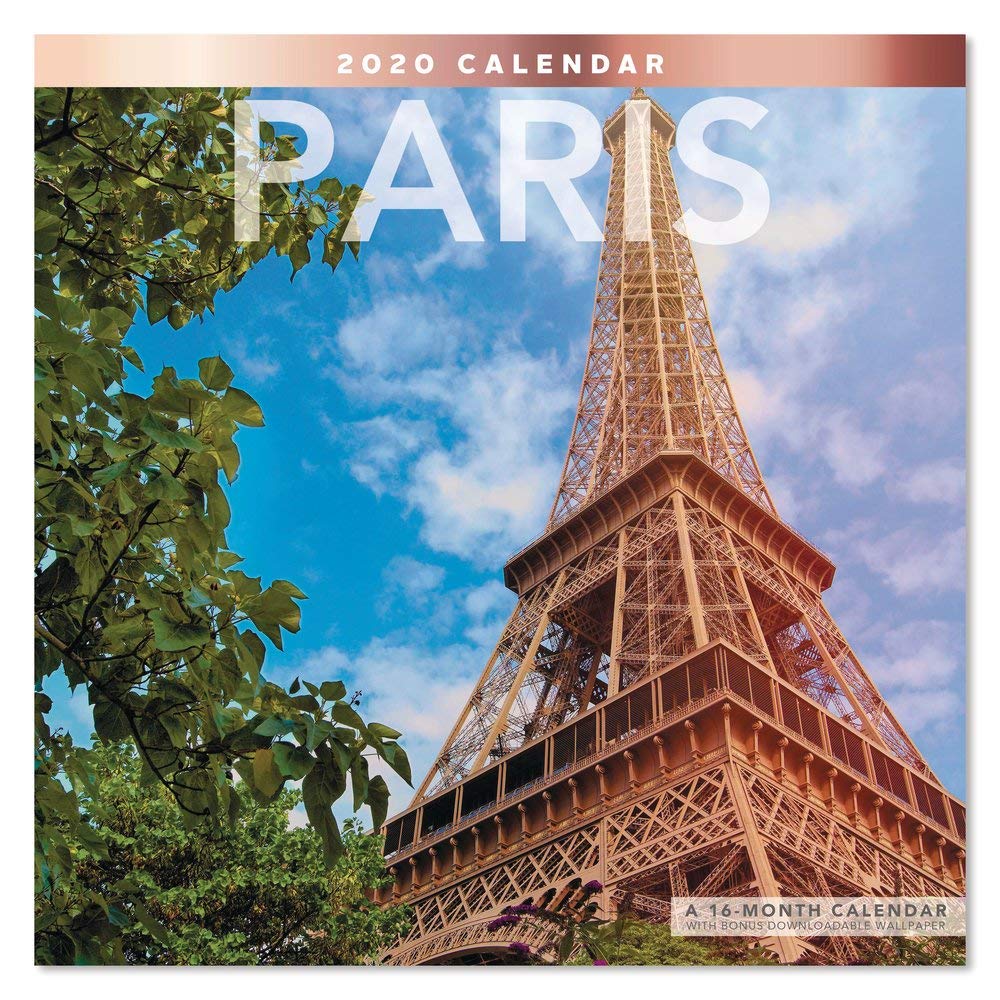 2020 Paris Wall Calendar (LME3131020)