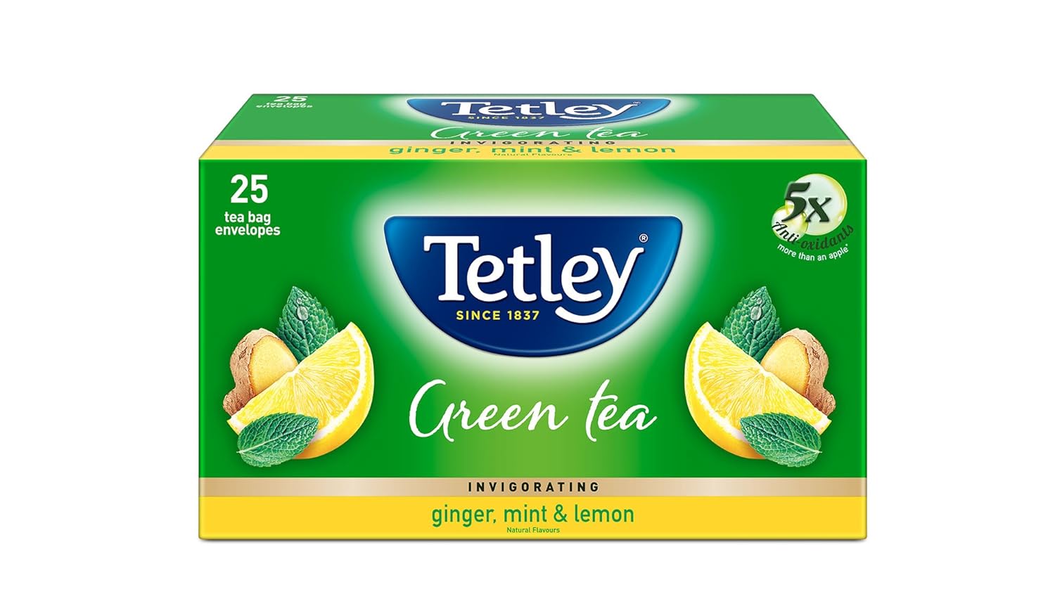 Tetley Tea Bags Ginger Flavour 12 Bags Amazon In Grocery Gourmet Foods