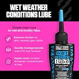 Muc-Off Wet Chain Lube 50ml Ultra Durable Biodegradable Bike Chain Oil view 2
