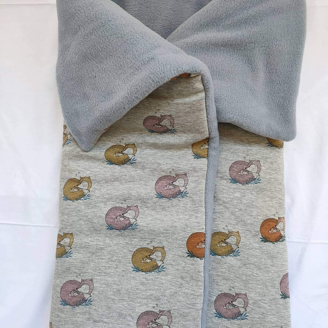 moon-bebe Universal Cotton Bag for Cuckoo and Carrycot (Grey)