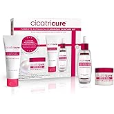 Cicatricure Antimanchas Skin Care Kit: AHA & PHA Exfoliating Face Wash, Brightening Serum, and Moisturizing Gel Cream - Dark Spot Reduction, Enhanced Glow, Paraben & Sulfate-Free