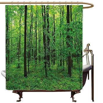 Amazon Com Skdsarts Shower Curtains Longer Than 72 Inches Nature