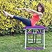 Life's A Beach Purple Pilates Pro Exercise Workout Fitness Chair with 4 DVDs