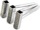 QWORK 3PCS Diamond Grinding Wheel Dresser Stone Dresser 45x10mm Head Nonslip view 7