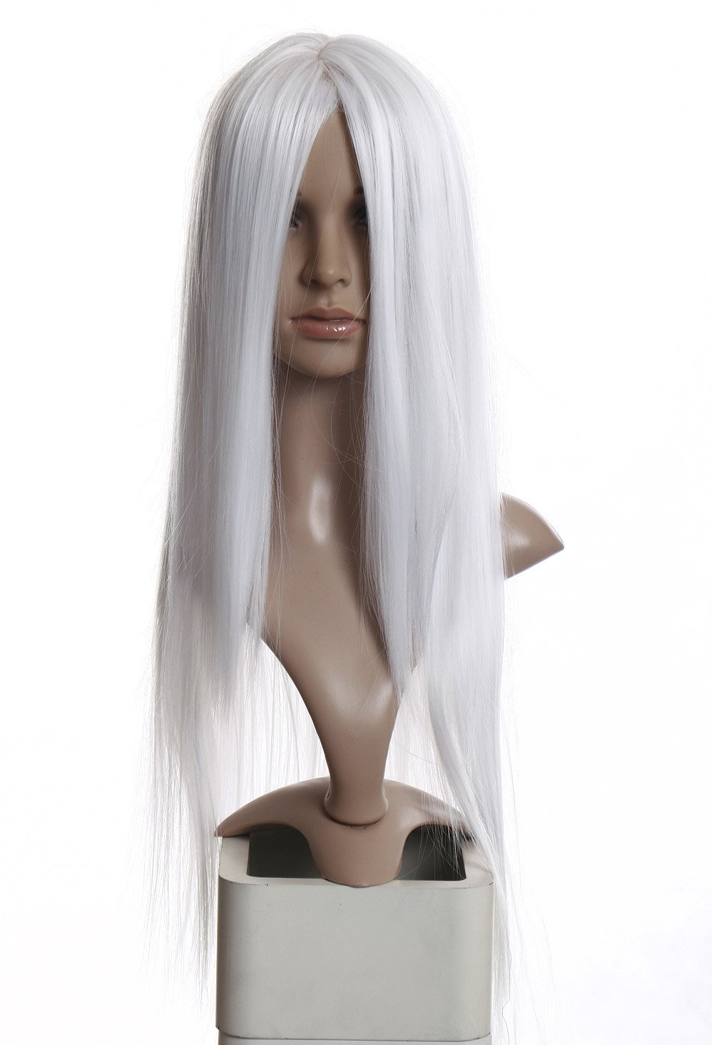 Prettyland C875 70cm Long Straight Middle Parted Heat-resistant Witch Cosplay Wig Snow White โ image 1