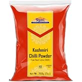 Rani Kashmiri Chilli Powder (Deggi Mirch, Low Heat) Ground Indian Spice 7oz (200g) ~ All Natural, Salt-Free | Vegan | No Colors | Gluten Friendly | NON-GMO | Kosher | Indian Origin