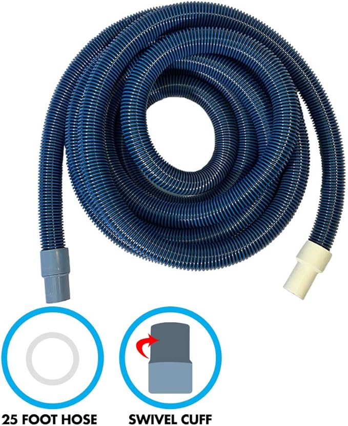 Puri Tech 1.5 Inch Diameter x 25' Feet Long Vacuum Hose