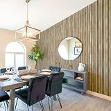 Arthouse Wood Slats Wallpaper Natural Brown view 3