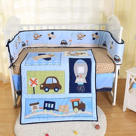 blue baby comforter