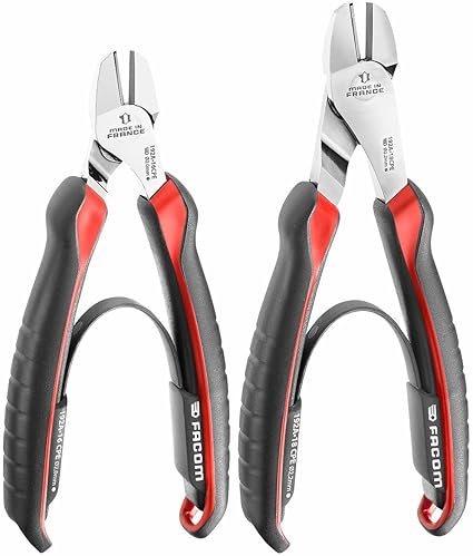 Facom 192a J2cpe Jeu De 2 Pince Coupante Diagonale Multicolore Amazon Fr Bricolage