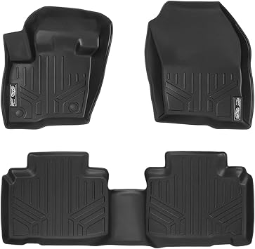 Amazon Com Maxliner Floor Mats 2 Row Liner Set Black For 2015