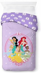 Jay Franco Disney Princess Heart of Gold 100% Cotton Duvet Cover Set view 2