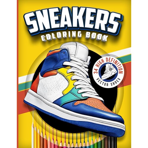 Amazon.com: The Sneaker Coloring Book: 9781856696678: Klingel