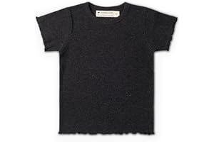 Monica + Andy Crewneck Tee, 100% Organic Cotton Clothes for Girls & Boys, Printed T-Shirt Sizes for Kids, Toddler & Baby