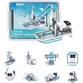 ELECFREAKS microbit Ocean Kit with Nezha Pro Expansion Board 16+ makecode Story Learning Projects, microbit Starter Sensors Kit with Rich Electronic Modules (Without microbit)