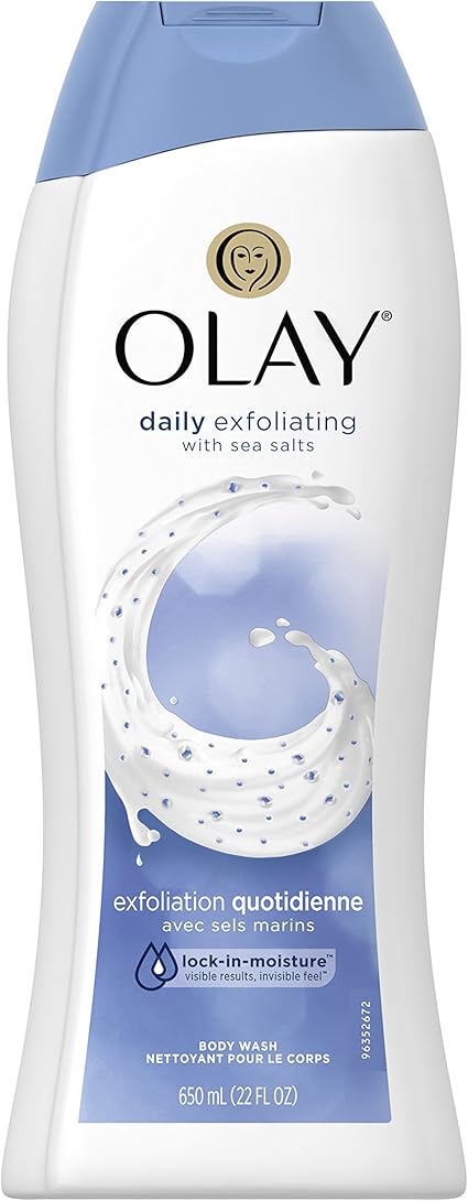 olay exfoliating body wash