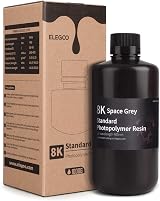 ELEGOO 8K Water-W washable Resin 405nm Saturn 2 LCD 3D Printer 1000g Space Grey view 8