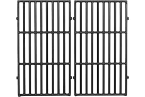 COGRICHBF Spirit E-210 7637 Grill Cooking Grates for Weber Spirit e210, 17.5" Grill Grates for Weber Spirit & Spirit II 200 Series E-210 E-215 E-220 S-210 S-215 Spirit II E-210 II E-220 2 Burner 64815 67022