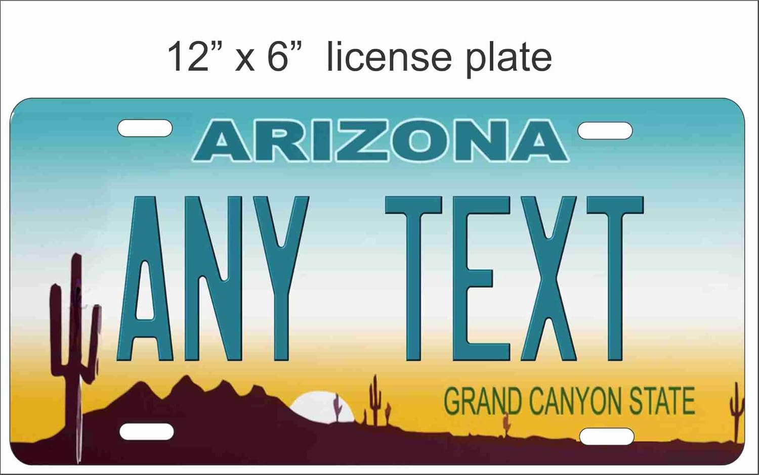 ATD Arizona State Replica Novelty License Plate or Mini